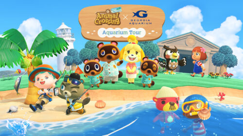 Animal Crossing at Georgia Aquarium 5